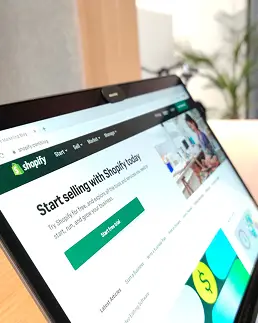 Shopify Screen